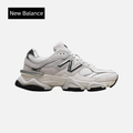 New Balance 9060 White Black Metallic Silver