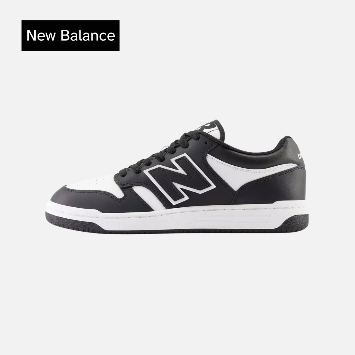 New Balance 480 White Black