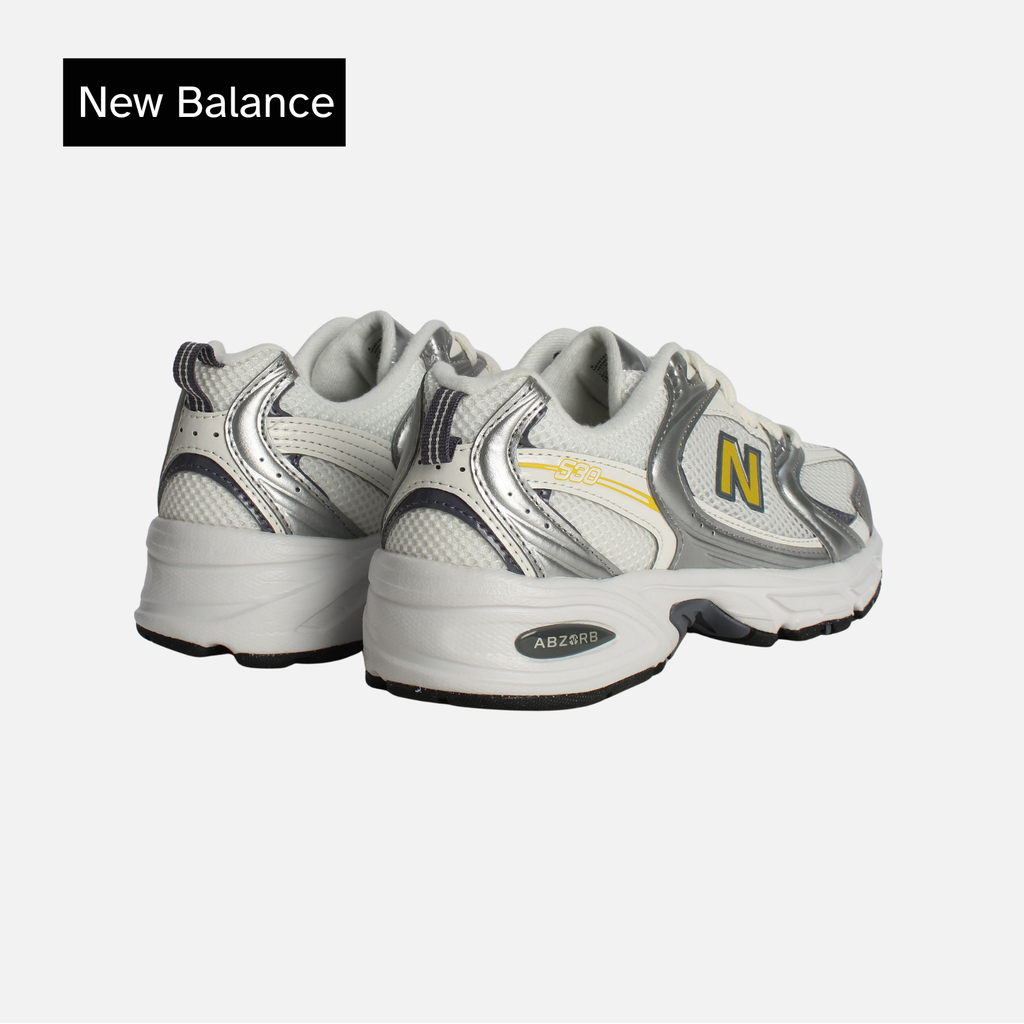 New Balance 530 Silver Metallic Sea Salt Apollo Gold