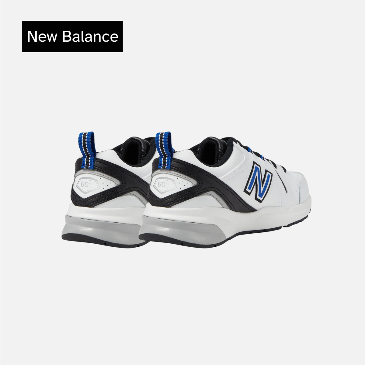 New Balance 608v5 White Team Royal