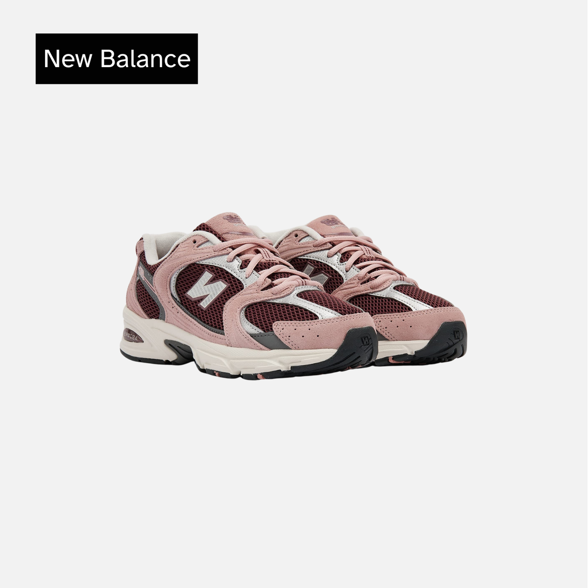 New Balance 530 Pink Moon Washed Burgundy
