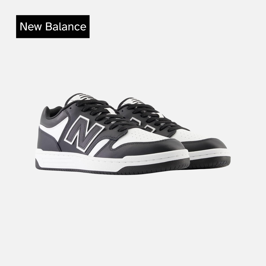 New Balance 480 White Black