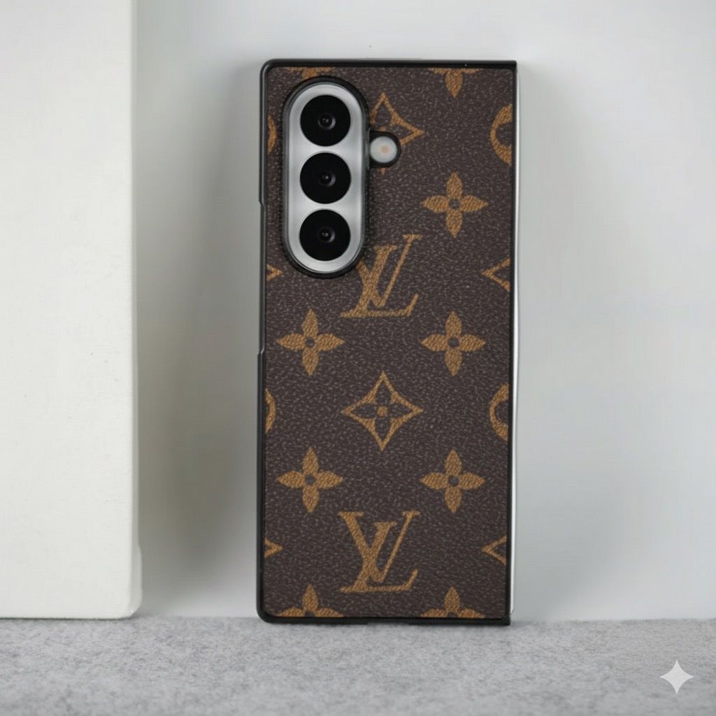 Luxury Monogram Leather Case