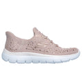 Skechers Slip-ins: Summits - Brilliant Shine, LIGHT MAUVE