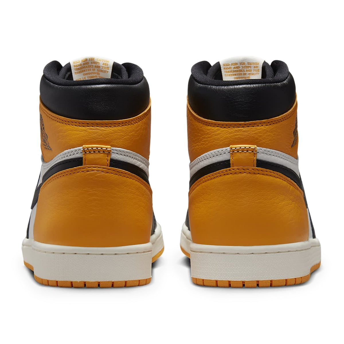 Air Jordan 1 Retro High OG Yellow Toe Taxi Sneakers