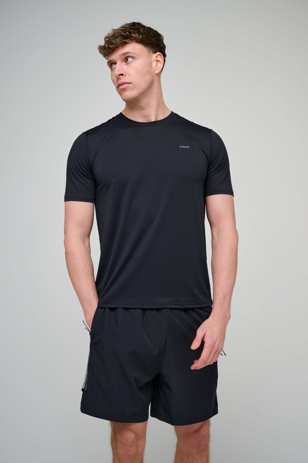 CAPO Active Performance Black Shorts